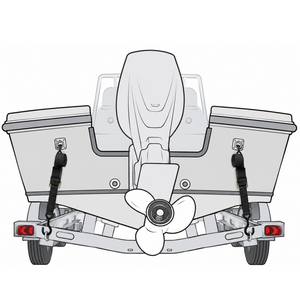 Sherpa 4x4 Boat Trailer Transom Tie Down Straps