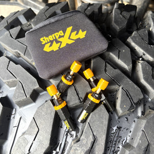 Sherpa 4x4 Tyre Deflators - 4pk