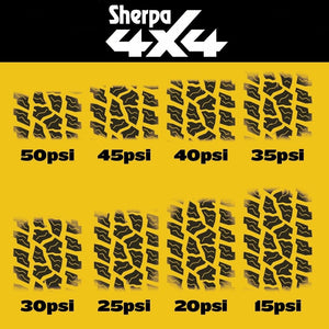 Sherpa 4x4 Tyre Deflators - 4pk