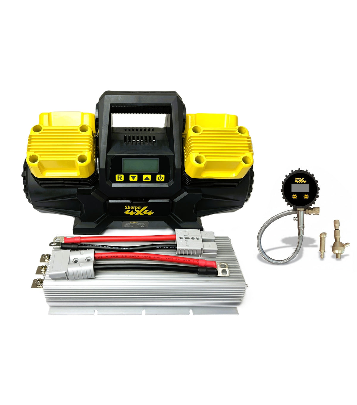 Sherpa 4x4 'BIG V4' Air Compressor (400 L/min) Bundle Deals