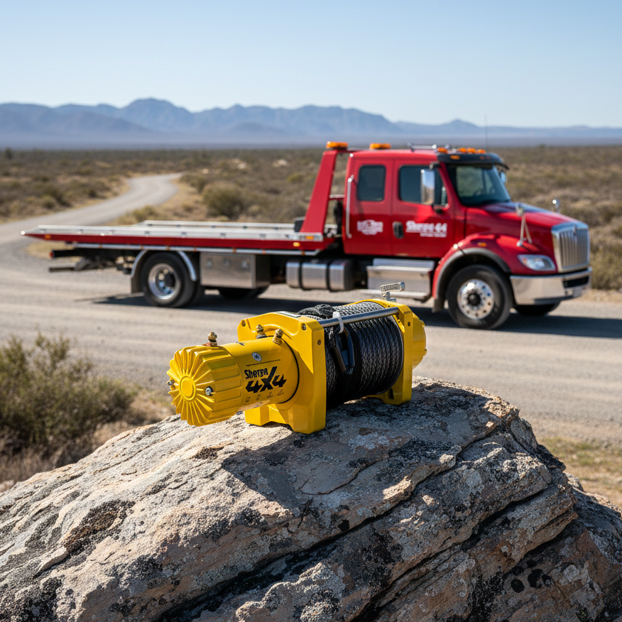 Sherpa Tow Truck Winch USA