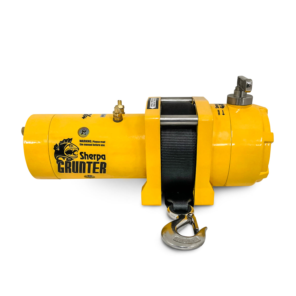 boat trailer winch sherpa hoist recovery marine