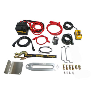 offroad winch kit steel cable